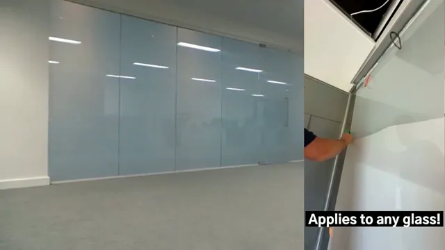 PDLC glass switching from opaque to clear