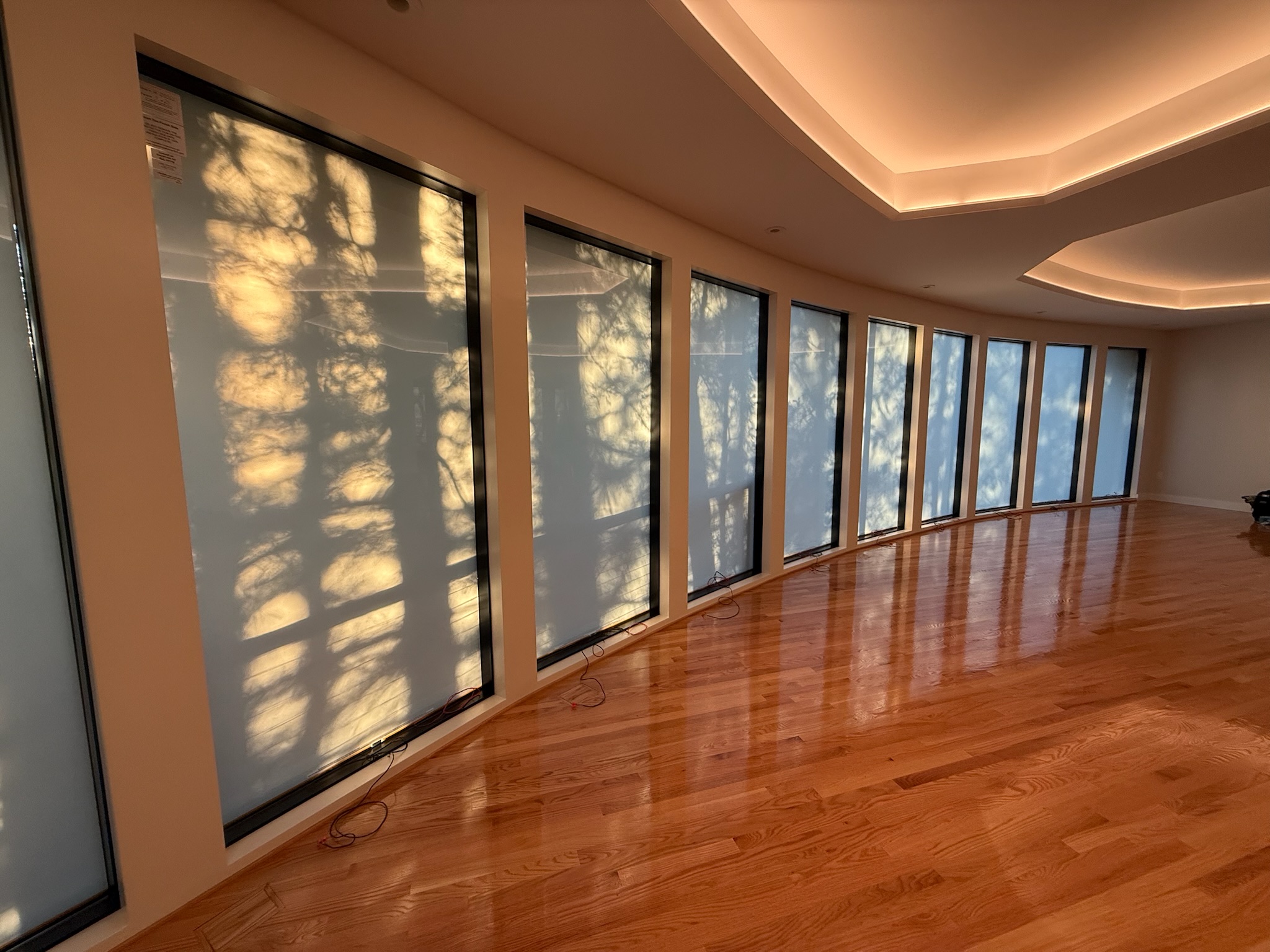 Real-word install of the panels purchased