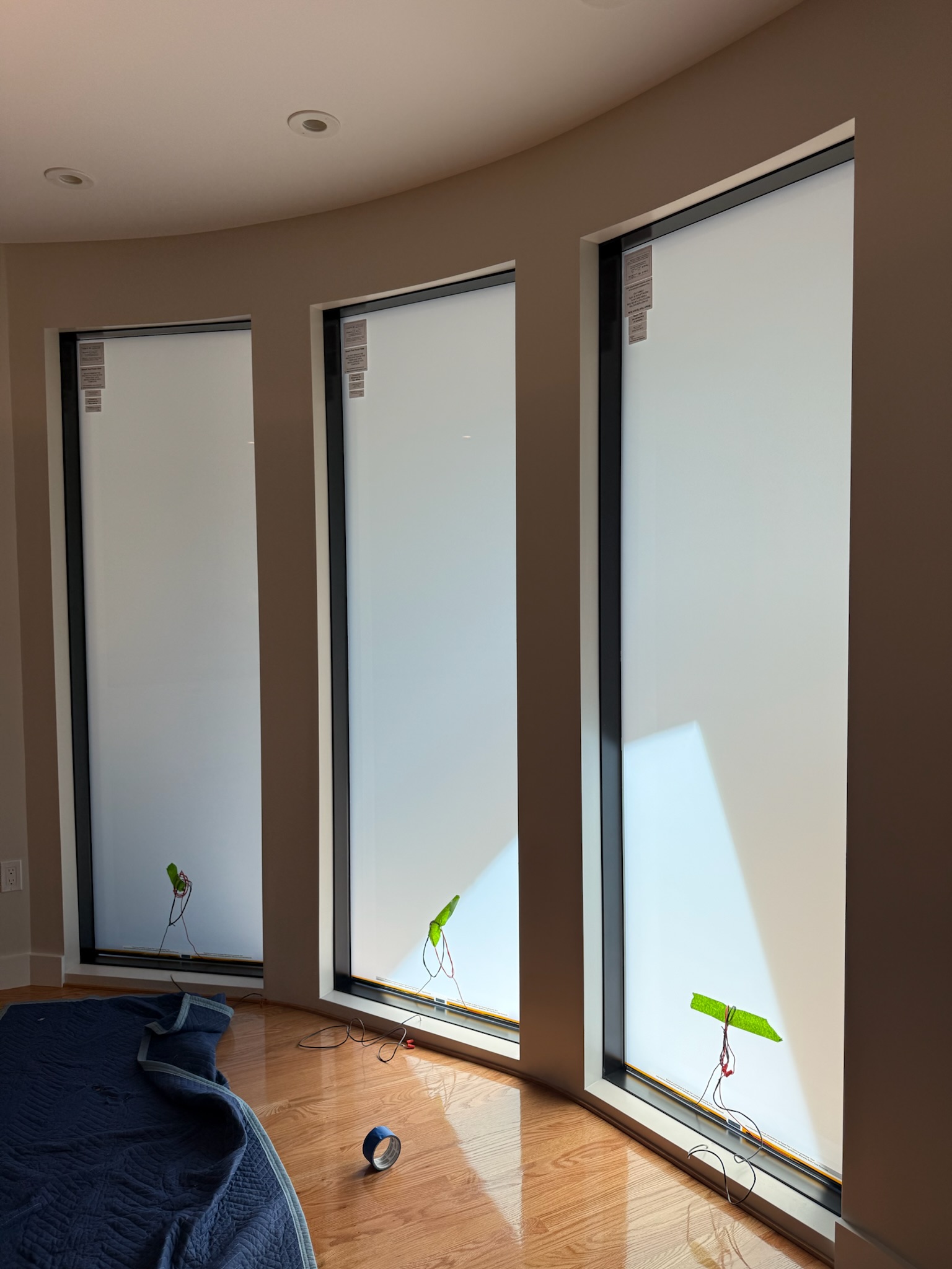 Completed install of panels